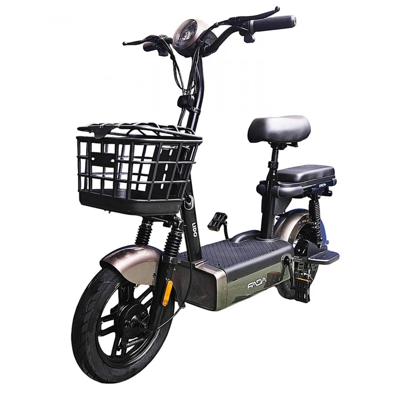 Електровелосипед FADA LiDO 500W Фада лідо сірий, фото 1