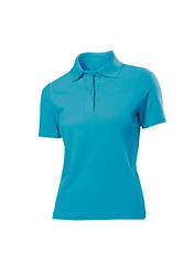 Футболка Polo Women бірюзова (S)