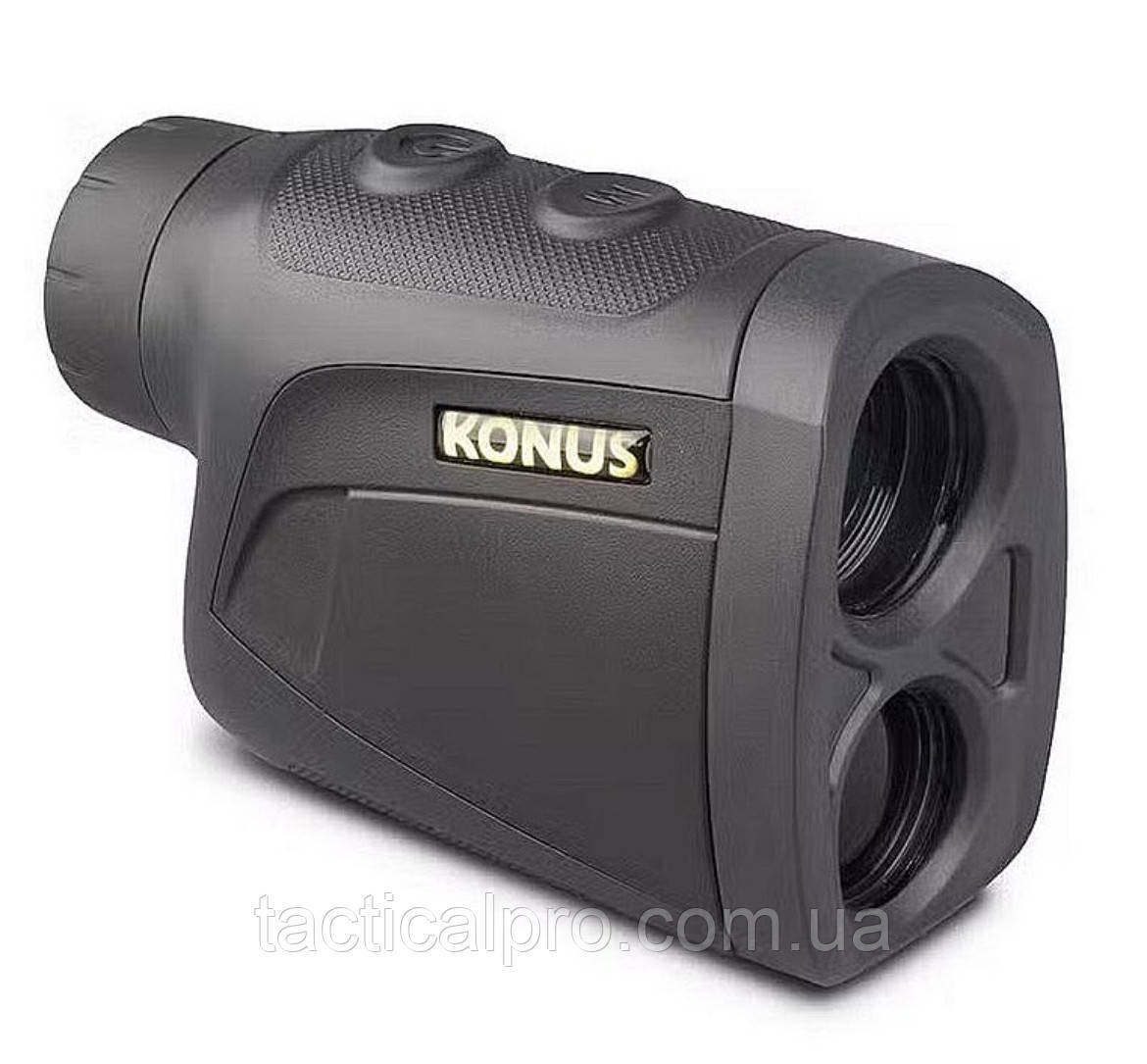 Далекомір лазерний KONUS RF-1200, 6x25, дальність 5-1200 м, з компенсацією кута нахилу та скануванням, фото 1