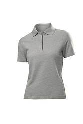 Футболка Polo Women сірий меланж (L)
