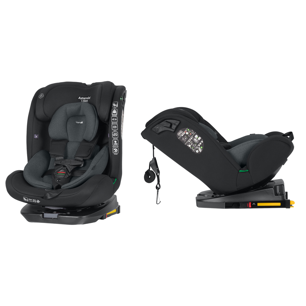 Автокрісло Carrello Asteroid CRL-17001, Magnet Gray