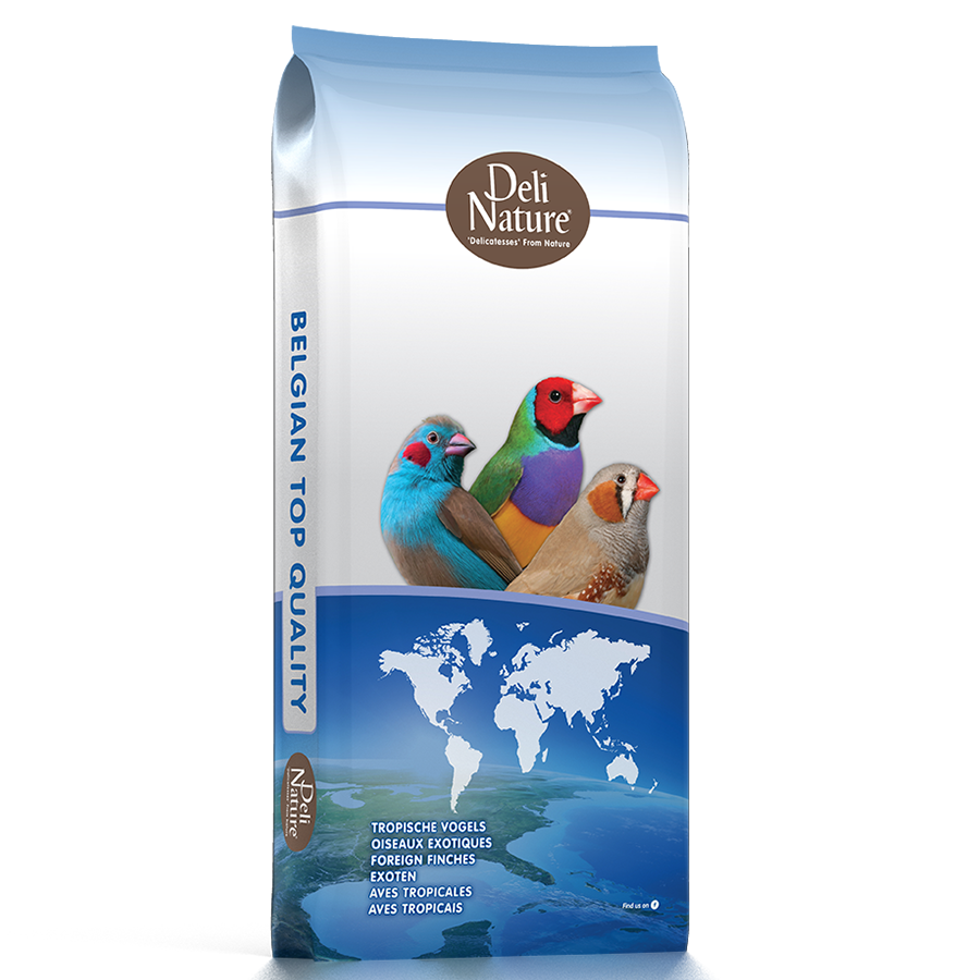 Deli Nature 40 - FOREIGN FINCHES BASIC Основний класичний корм для тропічних птахів, в`юрків 20 кг.