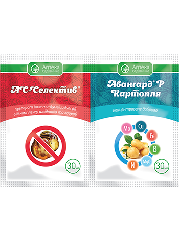 АС Селектив (30мл)+Авангард Картопля (30мл) Укравіт