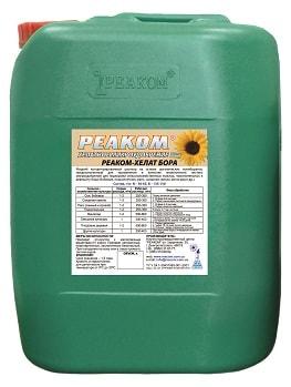 РЕАКОМ–ХЕЛАТ БОРУ 150 (20л)