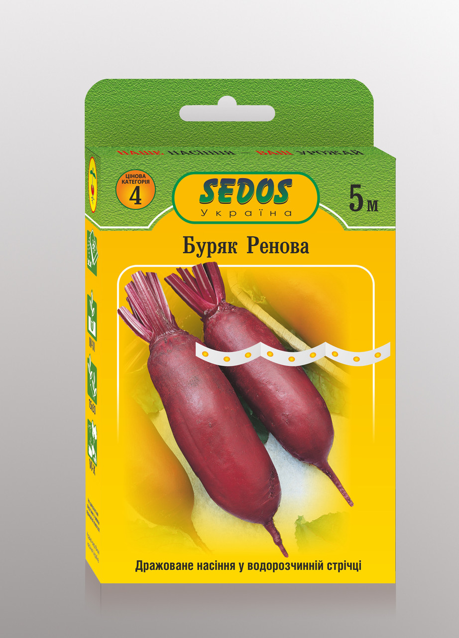 Буряк "Ренова" (стрічка, 5 м)