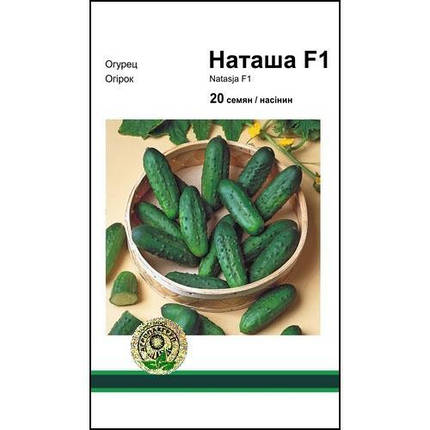 Огірок Наташа F1 (20шт) Seminis, фото 1