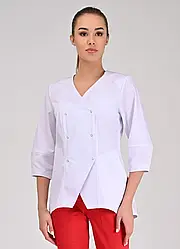 Куртка котонова Тоскана білий, 3/4 (р.50)