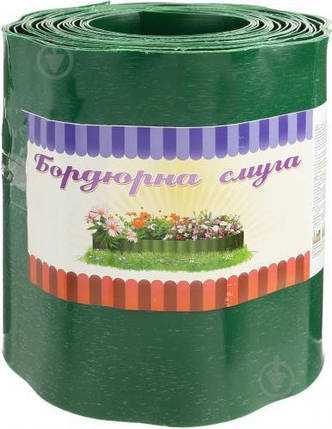 Бордова стрічка Agro Star 0,5 мм х 15 см х 9 м (зелена), фото 1