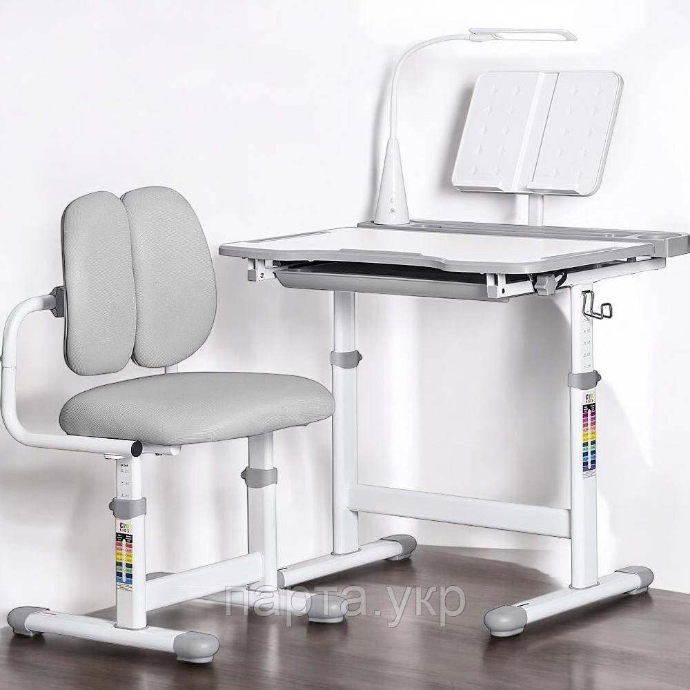 Комплект парта та стільчик, 70 см, Evo-kids BD-23