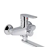 Brinex 35C 005 Хромований змішувач для ванни (без шланга та лійки), фото 3