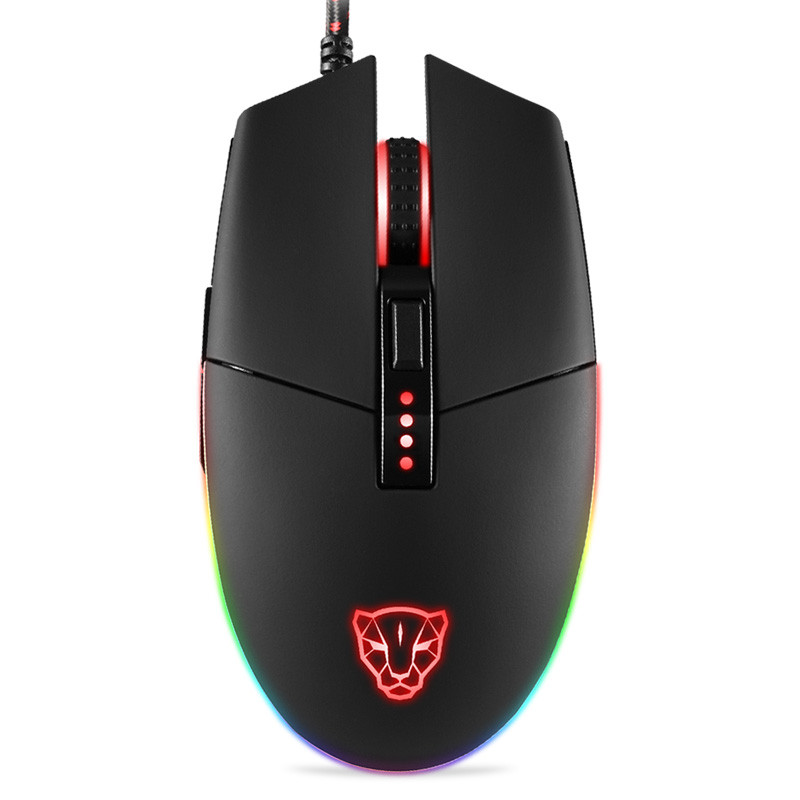 Миша Motospeed V50 4000DPI USB RGB Black (mtv50)