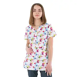 Куртка котонова Балі папуга, кор.рукав (р.42)