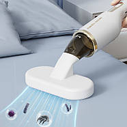 Акумуляторний автомобільний пилосос на 3 швидкості з 3 насадками AND 1-38 Білий, фото 9