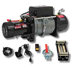 Лебідка автомобільна електрична Profter 20000 LBS 24V (9090 кг)