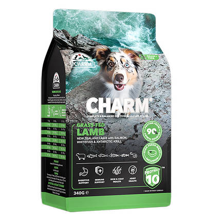 Сухий корм Charm Grass-Fed Lamb для собак з ягнятком 340г, фото 1