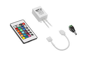 Контролер GTV LED RGB MINI, 12V, IP20, Макс.72W (LD-KONMINI-RGB)