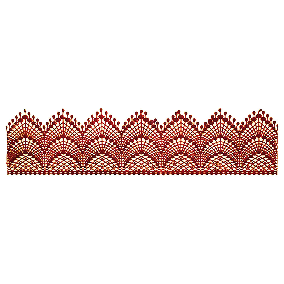 Мереживо №01 коричневе, фото 1