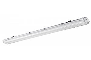 Герметичний світильник GTV HAGEN 130х11см, T8 LED, G13, AC220-240V, 50/60Hz, IP65, PC/PC, білий