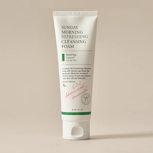 AXIS-Y Sunday Morning Refreshing Cleansing Foam Зволожуюча пінка для вмивання, 120 мл