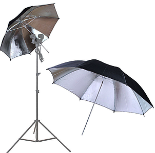 Фотозонт Visico UB-003 (85см) Silver/Black