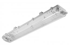 Герметичний світильник GTV HAGEN 70х11см, T8 LED, G13, AC220-240V, 50/60Hz, IP65, PC/PC, білий