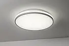 Стельовий світильник GTV TULA, Ø350мм, 4000K, 24W, IP44, сірий, фото 3