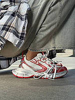 Білі кросівки Balenciaga 3XL White Dirty Red x Баленсіага 3XL 36