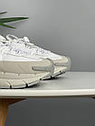 ЖІночі кросівки Nike Zoom Vomero 5 Roam шкіряні білі з сірим Найк Зум Вомеро 5, фото 5