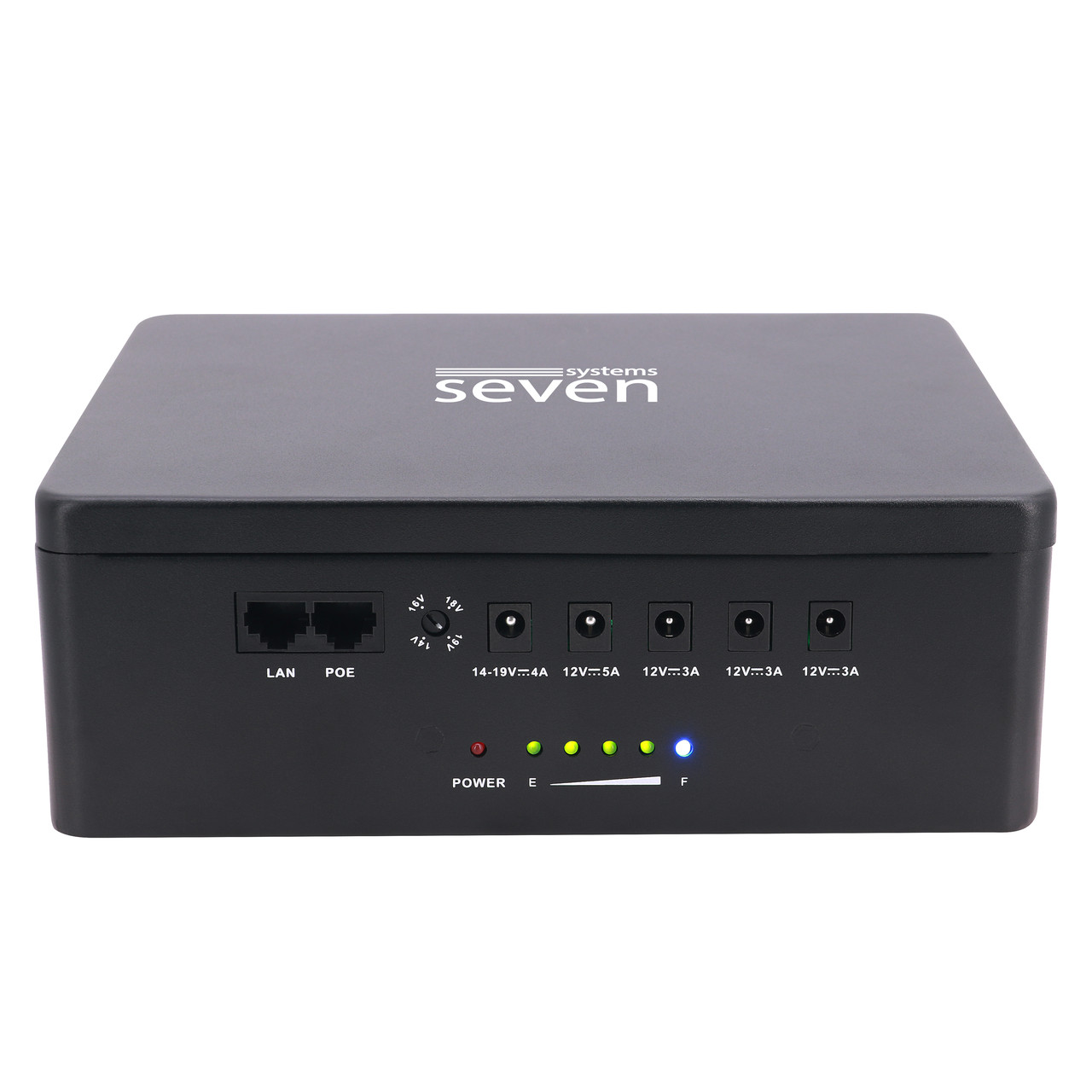 ДБЖ SEVEN UPS-7960 black 60W LiFePO4 з регулюванням вихідної напруги, фото 1