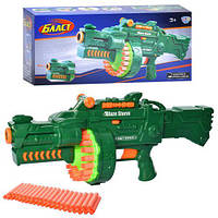 Кулемет бластер на м'яких кулях з присосками 7001