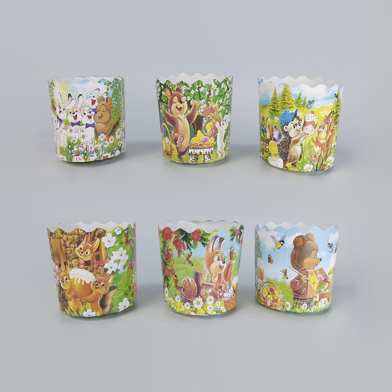 Бумажная форма для Пасхи  (65*70) Детская (100гр) (50 шт), фото 1