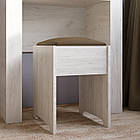 Пуф Еверест Ліберті дуб крафт білий (DTM-2232)