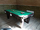 Більярдний стіл Магнат Люкс 8 футів для гри в американський пул, фото 5