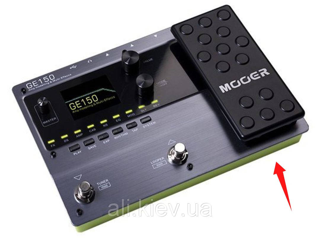 Процесор ефектів MOOER GE150 гітара бас-гітара, лупер, драм машина