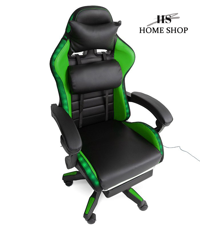 Крісло геймерське G898 + підставка для ніг