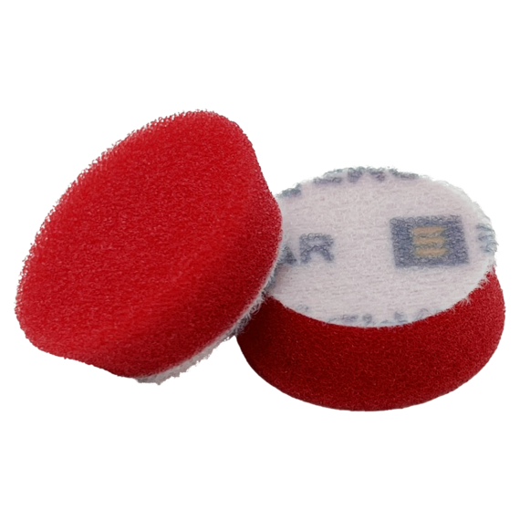 Полірувальний круг середньої жорсткості Ewocar Red Medium pad Ø35 (1шт)