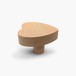 Дерев`яна ручка кнопка бук світлий Tuk-Tuk