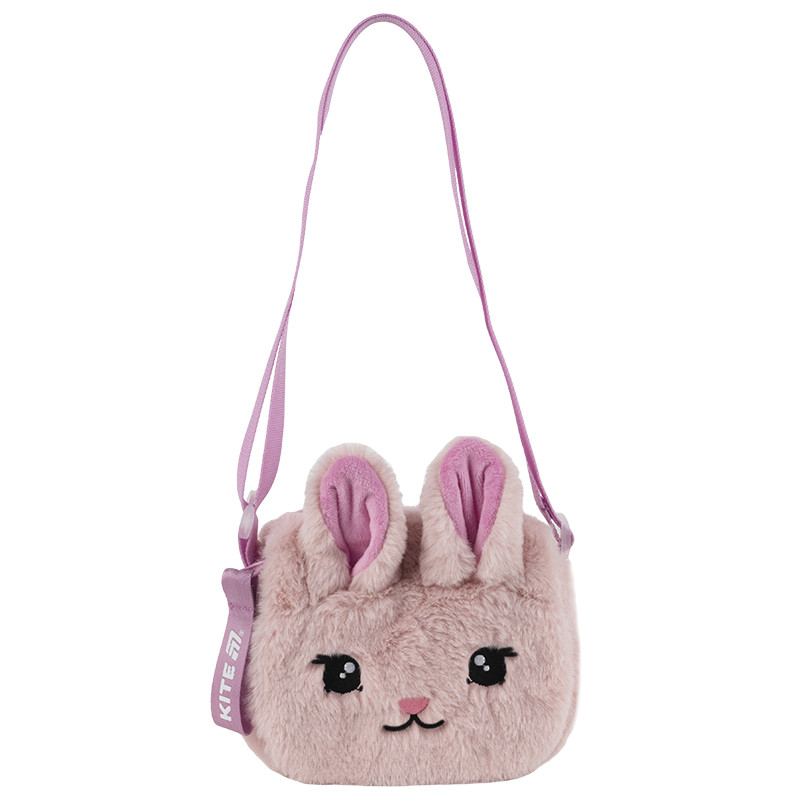 Сумка для дитячого садка Kite Kids Cute Bunny K25-2710-2   XS(до 115 см)  15х13х3,5  персиковий