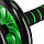 Ролик (гімнастичне колесо) для преса 4FIZJO Ab Wheel Black/Green (P-5907222931523), фото 3