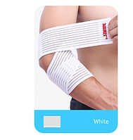 Спортивна пов'язка для ліктя AOLIKES білий 03174