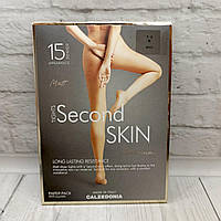 Колготи жіночі капронові матові Calzedonia Second Skin Matt Premium 15 den, Італія