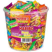 Конфети Желейні Haribo Happy Easter Харібо Хепі Істер Відро 100*10 = 1 кг Німеччина