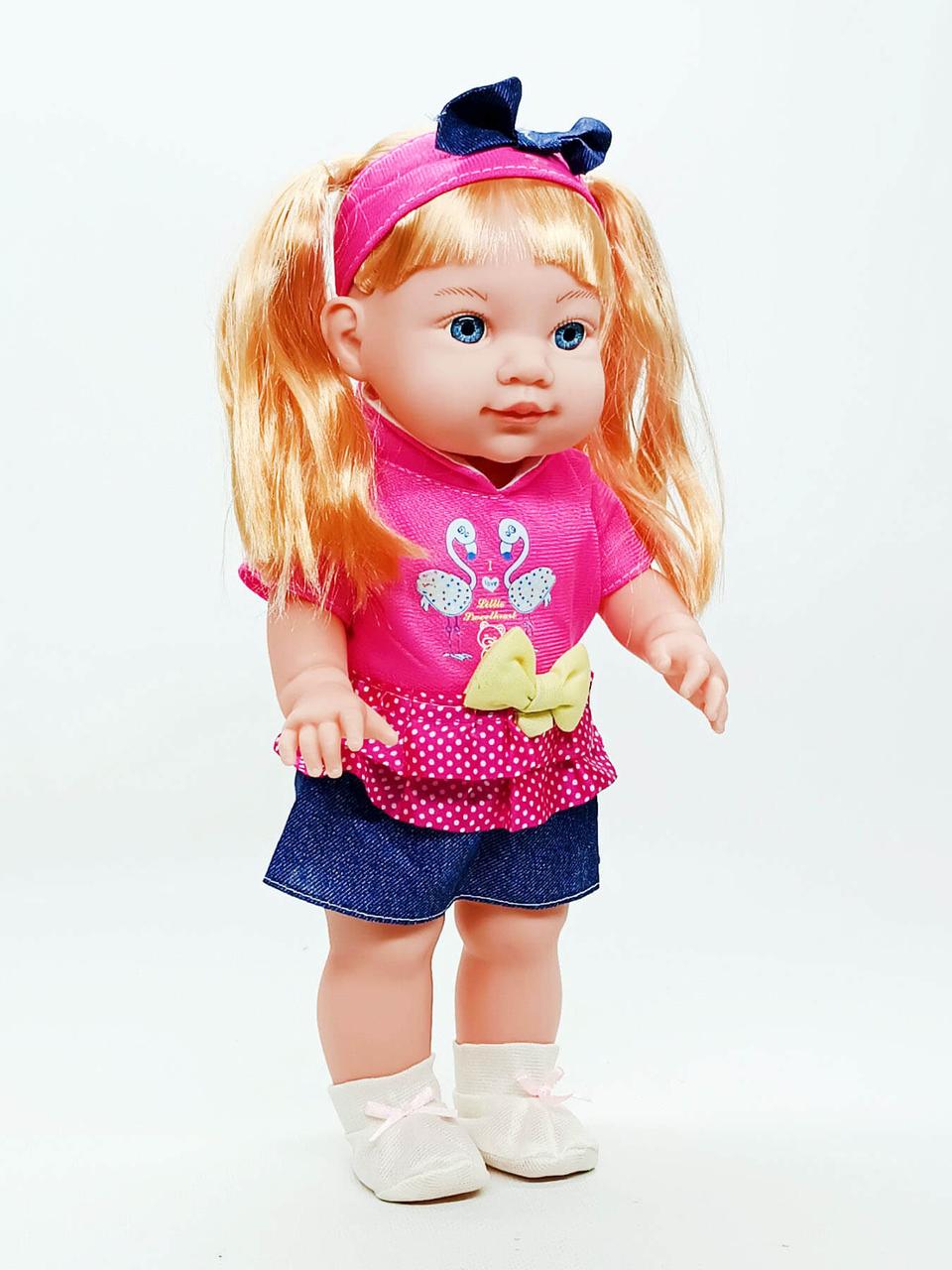 Лялька Limo Toys «Малюки» 36 см (музична, з довгим волоссям)