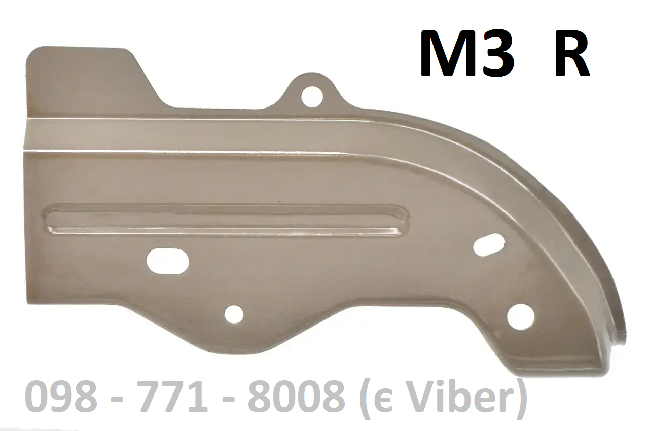 Кронштейн кріплення крила та фари правий (метал) Tesla Model 3 (1100383-S0-A)