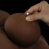 Мастурбатор в формі жіночого тіла з двома інтимними входами вагіна та анус Streetgirl's #6 Black, фото 9