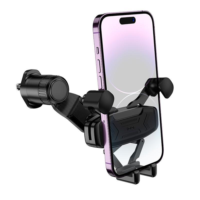 Тримач Hoco Gamble gravity linkage Car holder H66 (air outlet) |4.5-7"| чорний