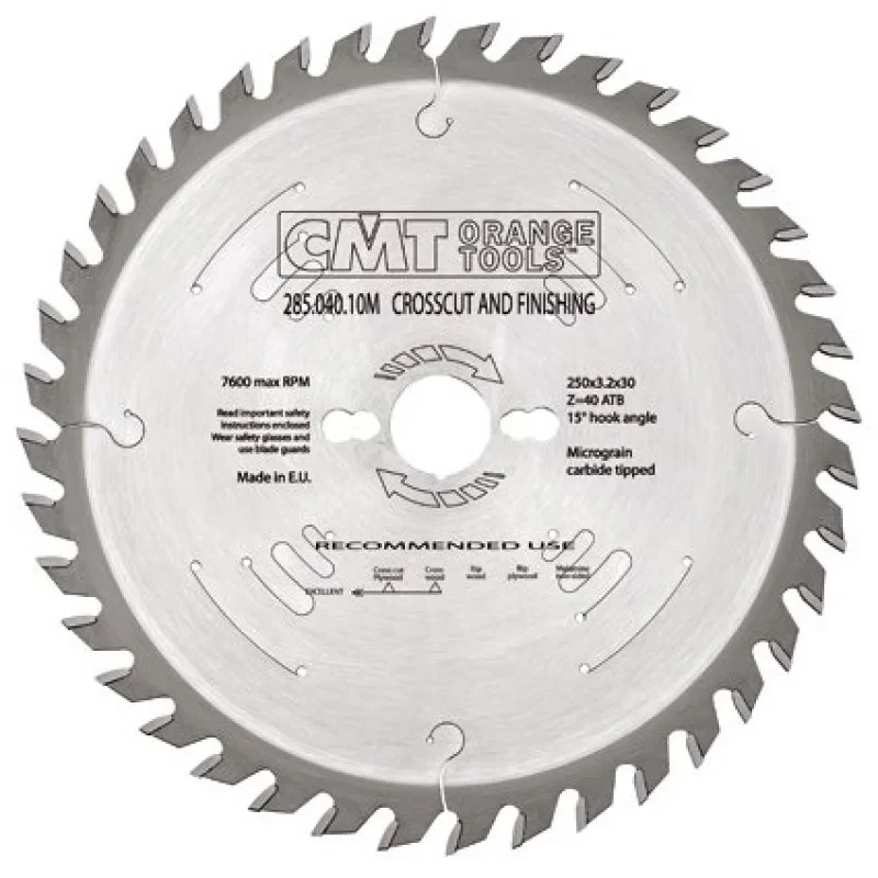 СМТ 285.096.12M Пила HM D=300 F=30 Z=96N K=3,2/2,2 для поперечного різу