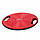 Балансувальна платформа 4FIZJO кругла, пластикова Red/Black (P-5905973400626), фото 2