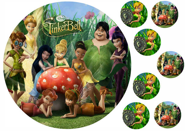 Вафельна картинка Феї 4, фото 1