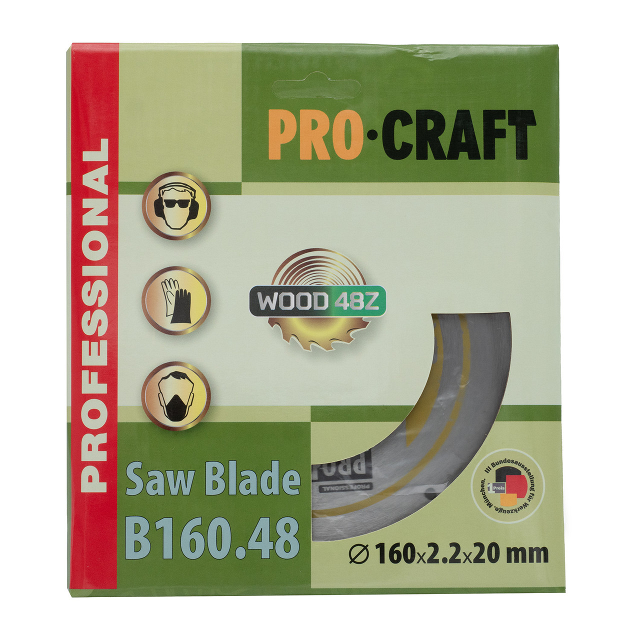Пиляльний диск Procraft B160.48 48T (по дереву), фото 1